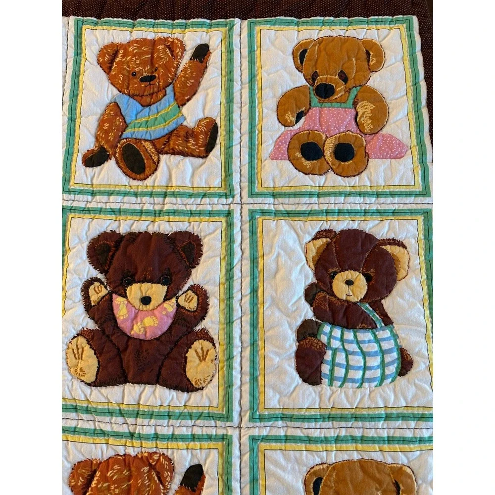 Handmade quilt measures